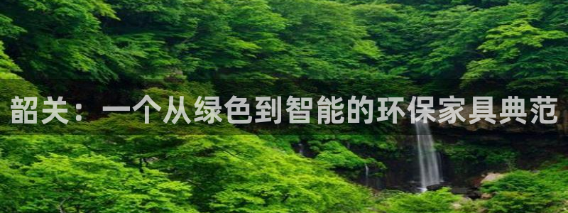 杏耀如何注册：韶关：一个从绿色到智能的环保家具典范