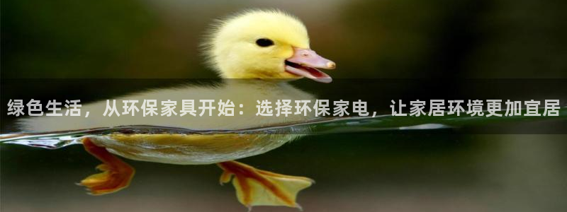 杏耀官网注册地址：绿色生活，从环保家具开始：选择环保家电，让